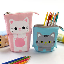 Load image into Gallery viewer, Kawaii Cute Cat Stand-up Pop-up Pencil Case