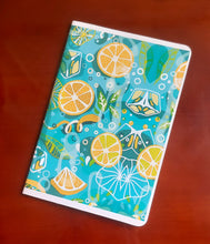 Load image into Gallery viewer, Premium A5 Notebook for Fountain Pens - 100gsm Paper - Summer Series - Lemon