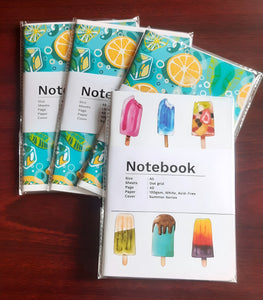 Premium A5 Notebook for Fountain Pens - 100gsm Paper - Summer Series - Lemon