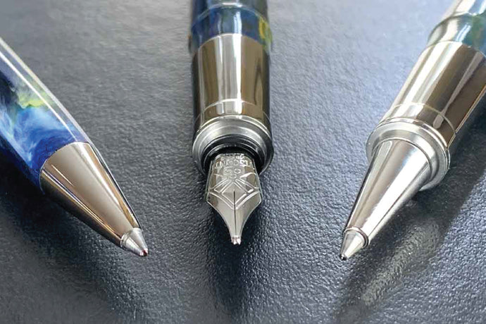 What are the differences between a Fountain Pen and a Ball Pen?
