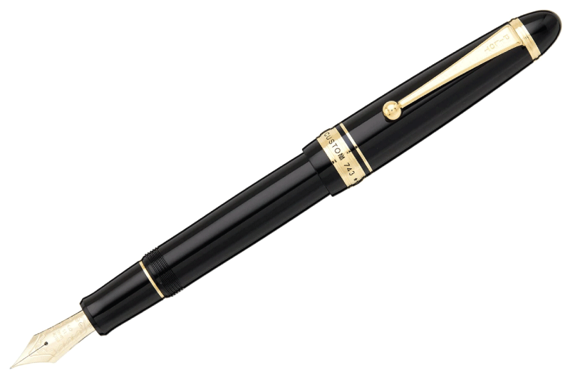 Pilot Custom 743 Fountain Pen - Black