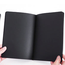 Load image into Gallery viewer, The Greek Mythology A5 Black Paper Stitch Binding Notebook