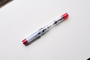 Pilot Prera Fountain Pen Transparent Red