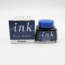 Load image into Gallery viewer, Pilot Fountain Pen Ink Blue Black 30ml - BDpens