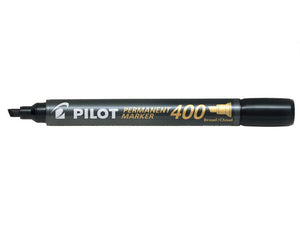 Permanent Marker 400 - Marker Pen - Broad Chisel Tip - 12 pcs Box - BDpens