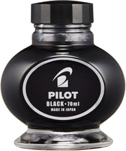 Load image into Gallery viewer, Pilot Fountain Pen Ink Black 70ml