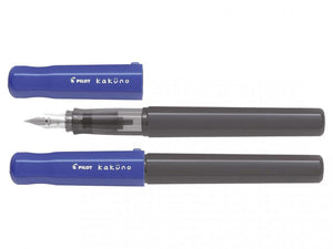 Pilot Kakuno Fountain Pen - Blue - Fine Nib - BDpens