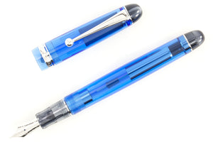 Pilot Custom 74 Fountain Pen - Blue - aka Transparent Blue