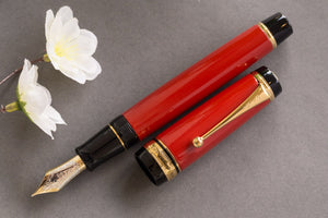 Pilot Custom Urushi Fountain Pen Red (Pre-Order) - BDpens
