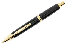 Load image into Gallery viewer, Pilot Capless aka Vanishing Point Fountain Pen - Black/Gold - BDpens
