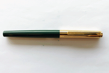 Load image into Gallery viewer, Pilot Tank Non Self Filling Fountain Pen Green