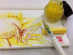 Pilot Kakuno Fountain Pen - Soft Yellow