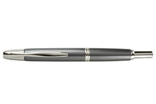 Load image into Gallery viewer, Pilot Capless aka Vanishing Point Fountain Pen - Dark Grey/Silver - BDpens