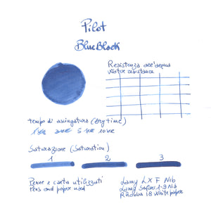 Pilot Fountain Pen Ink Blue Black 70ml - BDpens