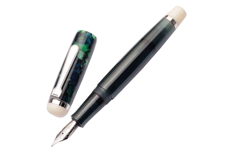 Opus 88 Omar Eye Dropper Fountain Pen Green