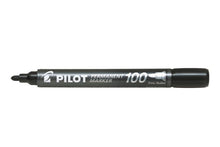 Load image into Gallery viewer, Permanent Marker 100 - Marker Pen - Fine Bullet Tip - 12 pcs Box - BDpens